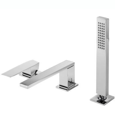 Tres Slim Badmengkraan voor randset met handdouche Staal 20216103AC
