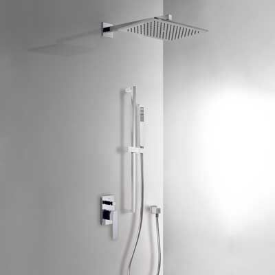 Tres Slim inbouw doucheset chroom 20218007