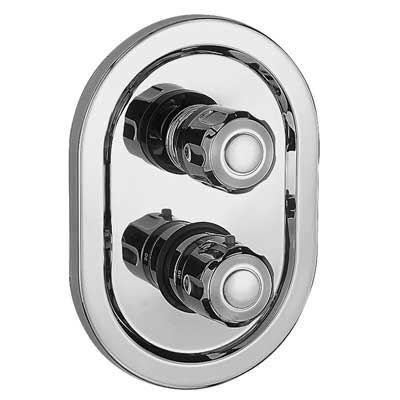 Tres Tresmotatic Compact inbouw thermostaatkraan met stopkraan chroom 190151