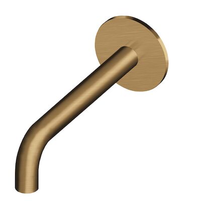 Uitloop Lagoo Garda 22 cm Messing Geborsteld Goud
