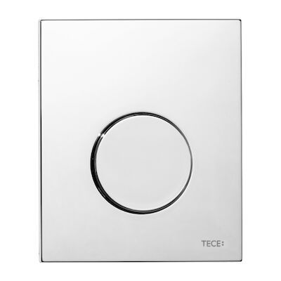 Urinoir Bedieningsplaat TECE Loop Kunststof 10×12 cm Glanzend Chroom