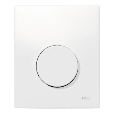 Urinoir Bedieningsplaat TECE Loop Kunststof 10×12 cm Wit