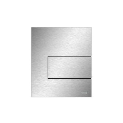 Urinoir Bedieningsplaat TECE Square Metaal RVS Geborsteld 12,4×14,4 cm
