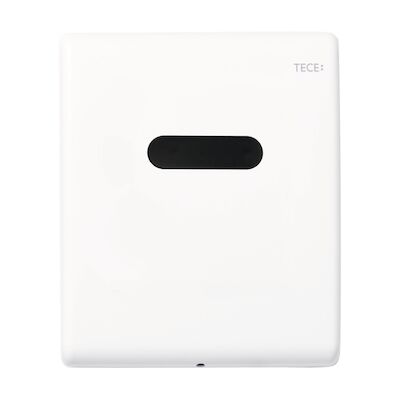 Urinoir Elektronische Bedieningsplaat TECE Planus 10×12 cm Mat Wit (werkt o.b.v. batterij)