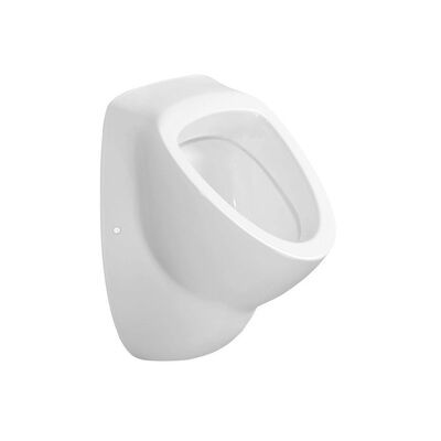 Urinoir Sapho Aqualine 39×56.3 cm Verborgen Inlaat en Afvoer Keramiek Wit
