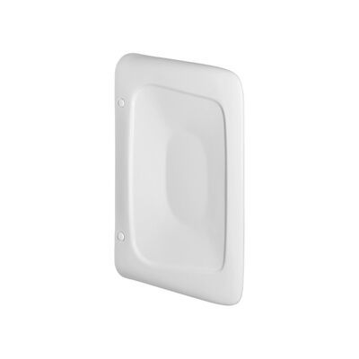 Urinoirscherm Schaamschot Sapho Olympos 61.5×10.8×40 cm Keramiek Wit