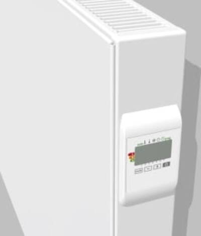 Vasco E-Panel EP-H-FL elektrische radiator 750W 60x60cm verkeerswit
