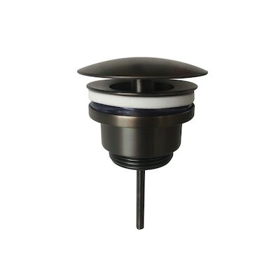 Vaste Waste BWS Afvoerplug Niet Afsluitbaar 5/4 Gunmetal