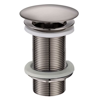 Vaste Waste Wiesbaden Caral Verlengd 5/4″ Geborsteld Staal