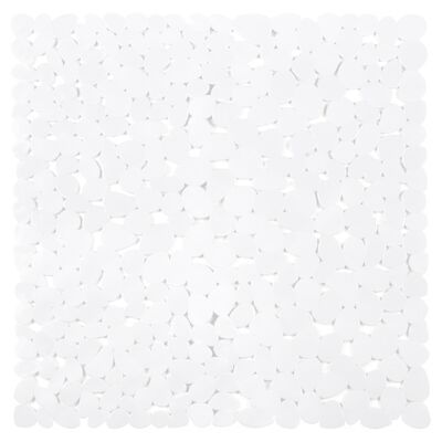Veiligheidsmat Differnz Lapis PVC 54×54 cm Wit