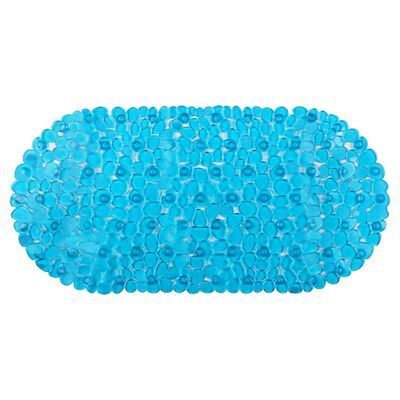 Veiligheidsmat Differnz Lapis PVC 70×35 cm Transparant Blauw
