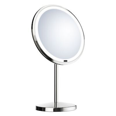 Vergrotingsspiegel Smedbo LED Vrijstaand 20 cm Chroom