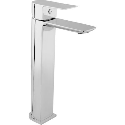 Verhoogde Wastafelmengkraan VM Dynamic Eengreeps 14.5×5.2×25.7 cm Chroom
