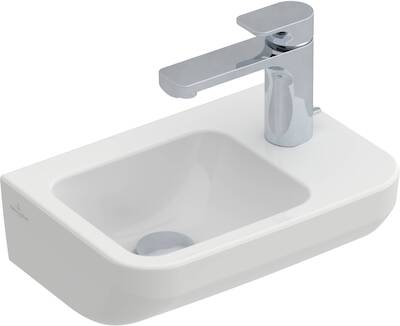 Villeroy & Boch Architectura Wastafel Keramiek zonder overloop 36×26 cm Wit Alpin