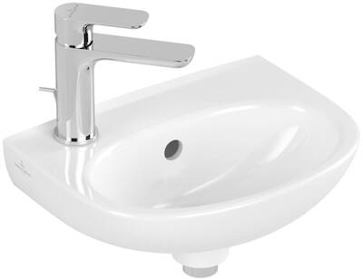 Villeroy & Boch O. Novo Fontein met kraangat 36×27,5×10 cm Wit Alpin CeramicPlus