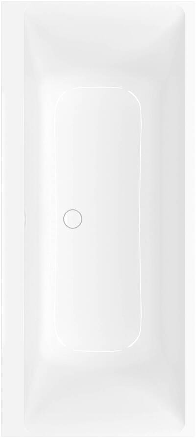 Villeroy & Boch Subway 3 0 inbouwbad 2-persoons 180x80cm glans wit alpin quaryl