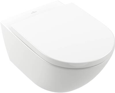 Villeroy & Boch Subway 3.0 hangtoilet incl. toiletbril 37x56x35,5cm wit alpin