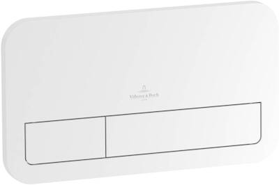 Villeroy & Boch ViConnect bedieningspaneel glans wit tbv ViConnect inbouwreservoir