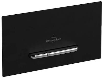 Villeroy & Boch ViConnect Bedieningsplaat 26×15 cm Black Matt