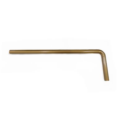 Vloerbuis BWS 75×22 cm RVS Goud