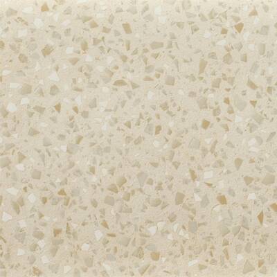 Vloertegel Coem Terrazzo 60x60cm Caolino maxi Gerectificeerd