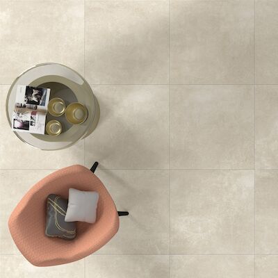Vloertegel Flaminia Surface Sand 90×90 cm Gerectificeerd (Doosinhoud 1.62 m2)