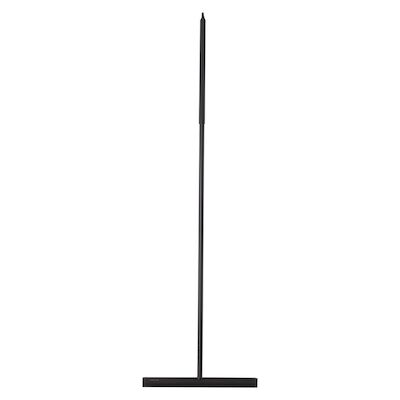 Vloerwisser Sealskin Deluxe RVS 40 cm Mat Zwart (incl. Flexibele Schroefhaak)