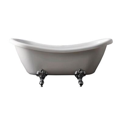 Vrijstaand Bad Best Design Double Ended Nostalgisch 175x72x79 cm