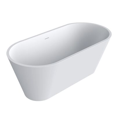 Vrijstaand Bad Best Design Mooi 170x80x64 cm Solid Surface Mat Wit