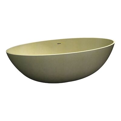 Vrijstaand bad Best Design New Stone Sand 180x85x52cm Solid Surface