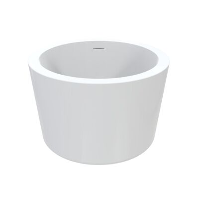 Vrijstaand Bad Best Design Zen Rond 104×67,5 cm Glans Wit
