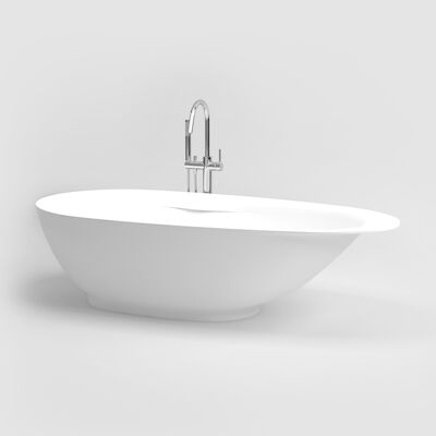 Vrijstaand Bad Clou First Mat Wit 182×82 CM