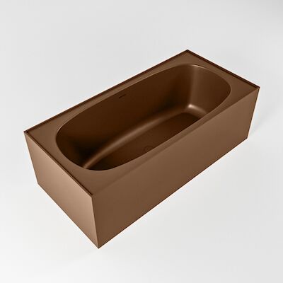 Vrijstaand Bad MONDIAZ FREEZE 180x85cm Kleur Rust / Rust