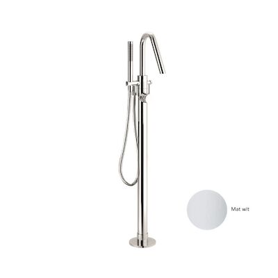 Vrijstaand Badmengkraan Sanimex Giulini Badset Incl. Handdouche Mat Wit