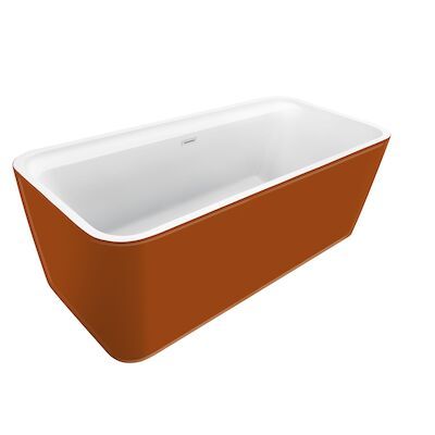 Vrijstaand Ligbad Allibert Kolora 170,1×78,2×58,4 cm Koper Oranje