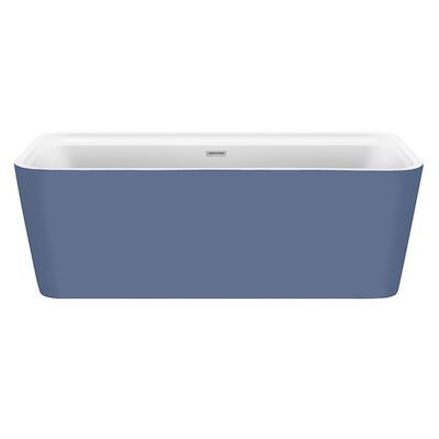 Vrijstaand Ligbad Allibert Kolora 170,1×78,2×58,4 cm Mat Blauw