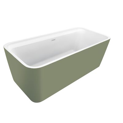 Vrijstaand Ligbad Allibert Kolora 170,1×78,2×58,4 cm Mat Eucalyptus Groen