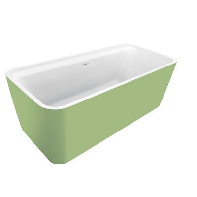 Vrijstaand Ligbad Allibert Kolora 170,1×78,2×58,4 cm Mat Olijfgroen