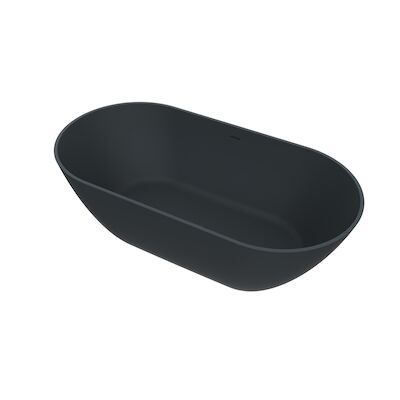 Vrijstaand Ligbad Arcqua Cusco 165×85 Mat Antraciet