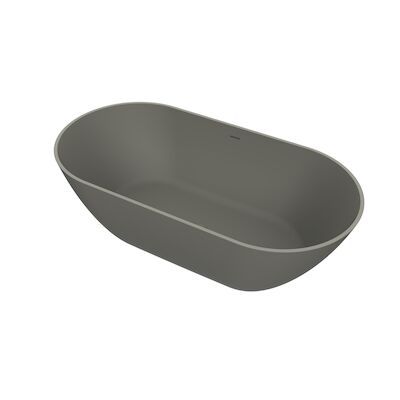 Vrijstaand Ligbad Arcqua Cusco 175x85x55 cm Mat Beton