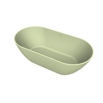 Vrijstaand Ligbad Arcqua Cusco 175x85x55 cm Mat Pastel Groen
