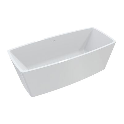 Vrijstaand Ligbad Best Design Qura 180x80x58 cm Glanzend Wit
