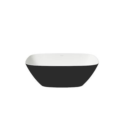 Vrijstaand Ligbad Zenon Arenal 170×72 cm Negro