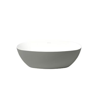 Vrijstaand Ligbad Zenon Como 170×80 cm BR Titanio