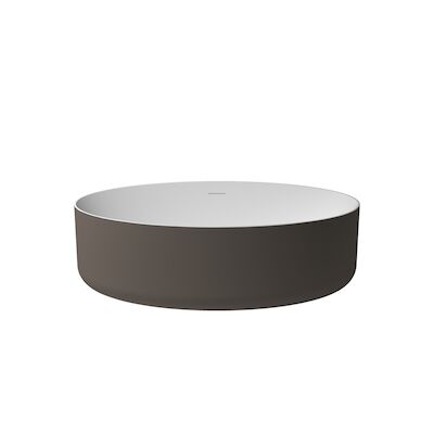 Vrijstaand Ligbad Zenon Elipse 176×81 cm Moka