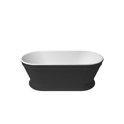 Vrijstaand Ligbad Zenon Heritage 170×80 cm Negro