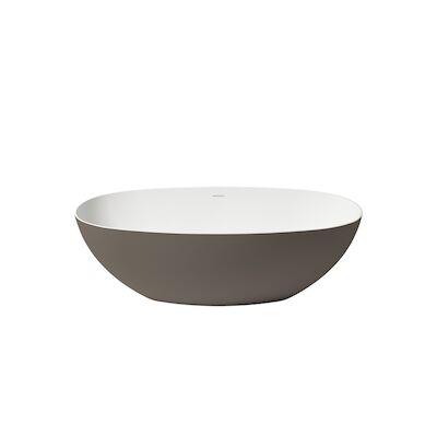 Vrijstaand Ligbad Zenon Lago 75×170 cm Moka
