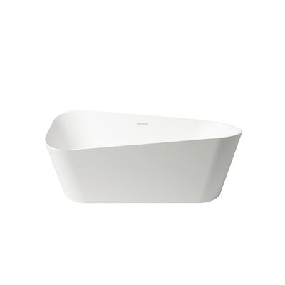 Vrijstaand Ligbad Zenon Sottovento 170×80 cm Blanco Mate