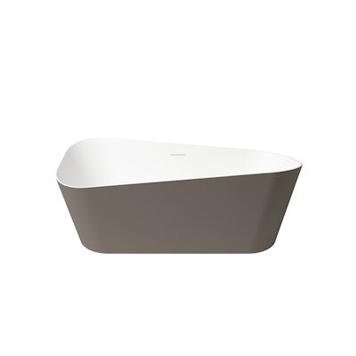 Vrijstaand Ligbad Zenon Sottovento 170×80 cm Moka