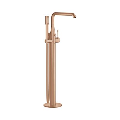 Vrijstaande Badkraan Grohe Essence New Met Douchegarnituur Warm Sunset Geborsteld